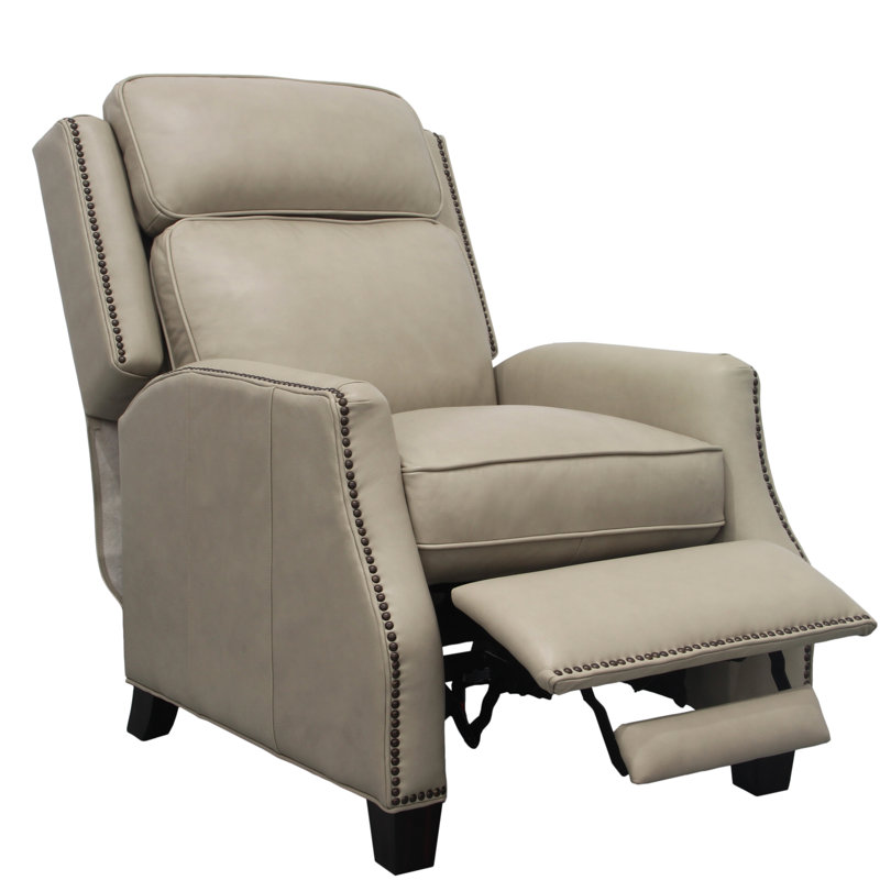 Kathi Genuine Leather Manual Recliner & Reviews Birch Lane